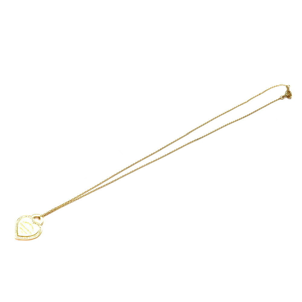 Tiffany Return to Tiffany Heart Diamond Necklace Gold Diamond - Picture 5 of 8